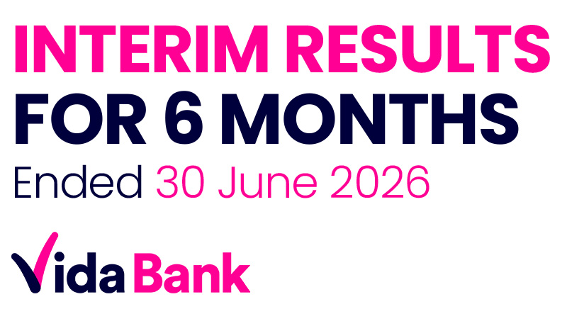 Interim results for 6 months ended 30 June 2026