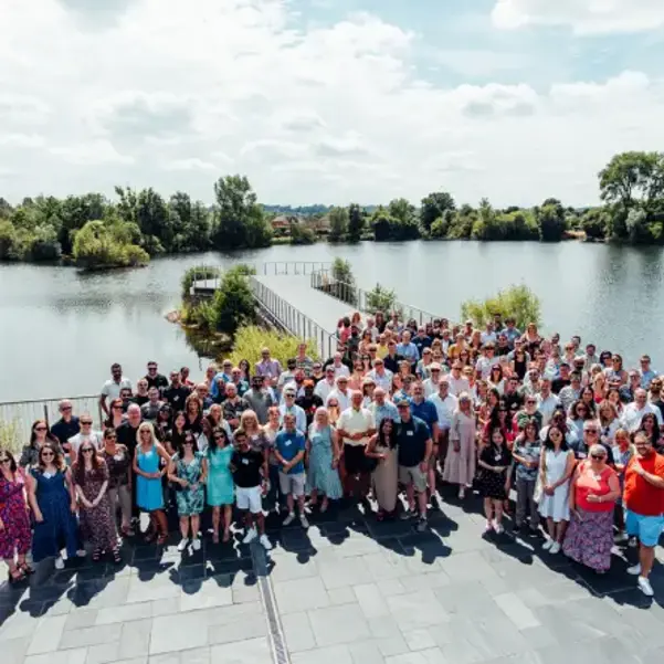 Company group photo